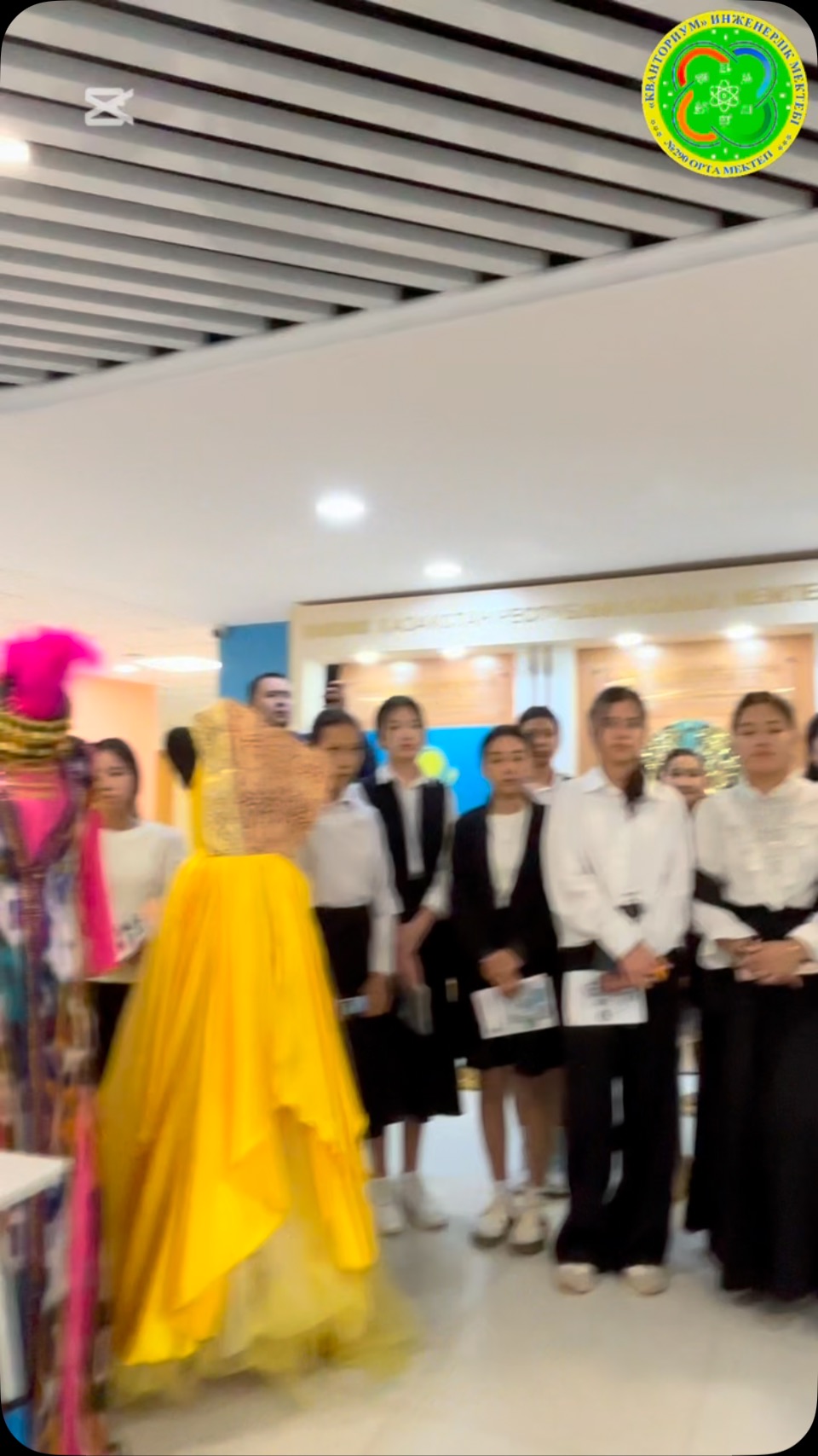 “КВАНТОРИУМ” ИНЖЕНЕРЛІК МЕКТЕБІ ЖОБАСЫ АЯСЫНДА “ЖҰМЫСШЫ МАМАНДЫҚТАР ЖЫЛЫНА ” ОРАЙ…