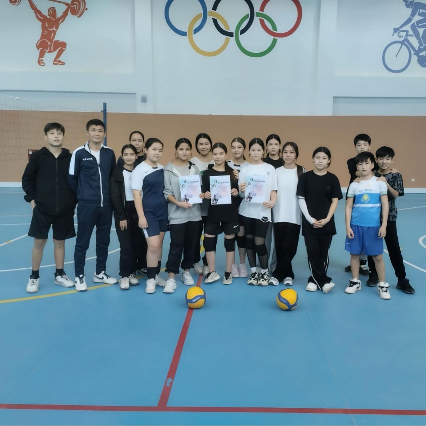 🏐 VOLLEYBALL: VICTORY BALLS OF THE WINTER TOURNAMENT ❄️ Жайлы…