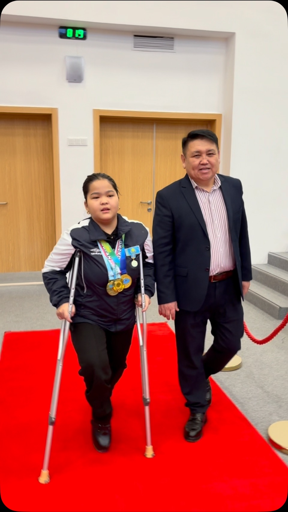 🏆 ЖАС ЧЕМПИОН – МАҚТАНЫШЫМЫЗ! 🏋️‍♀️ Жайлы мектебіміздің 8-сынып оқушысы,…